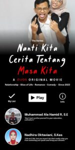 inspirasi banner wisuda netflix
