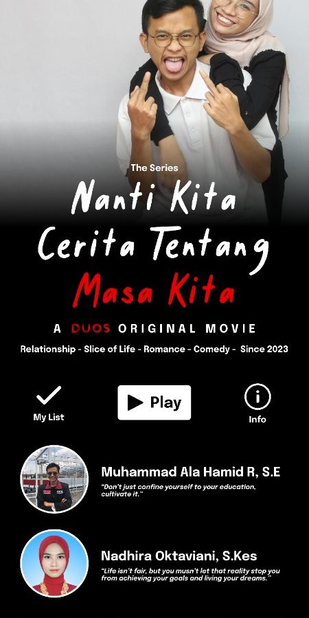 inspirasi banner wisuda netflix